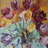 Mid century French Expressionist Study of Tulips.