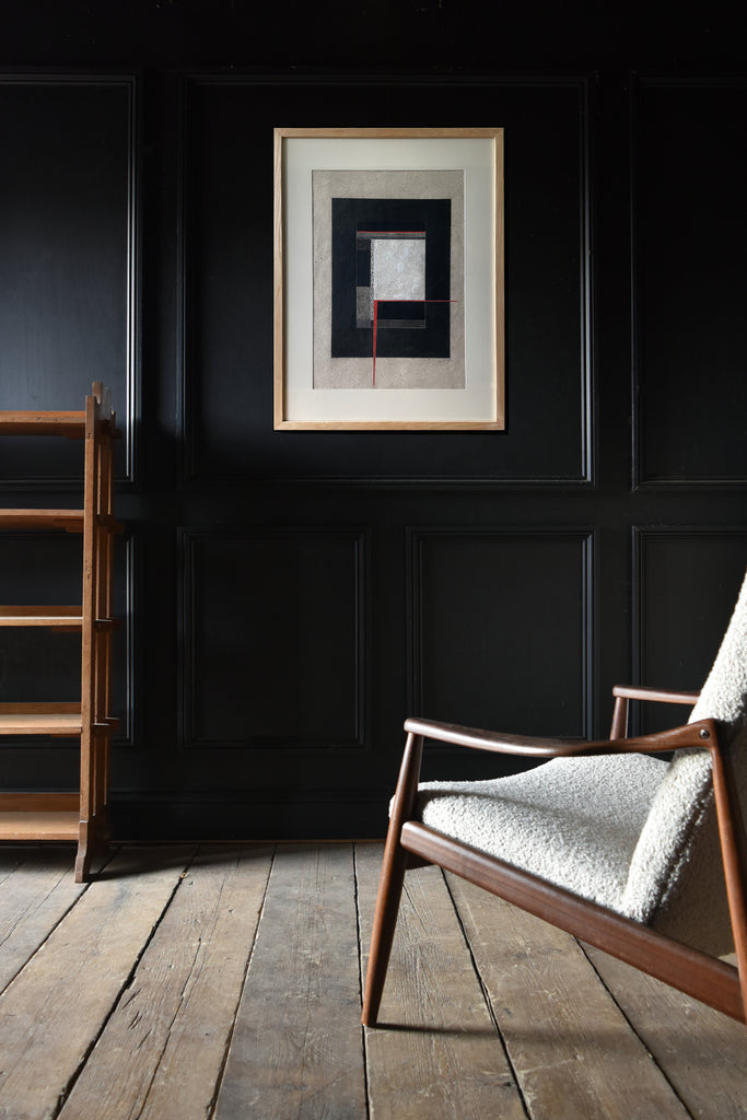 Geometric Abstract. Mixed Media.  Peter Jackson b.1930