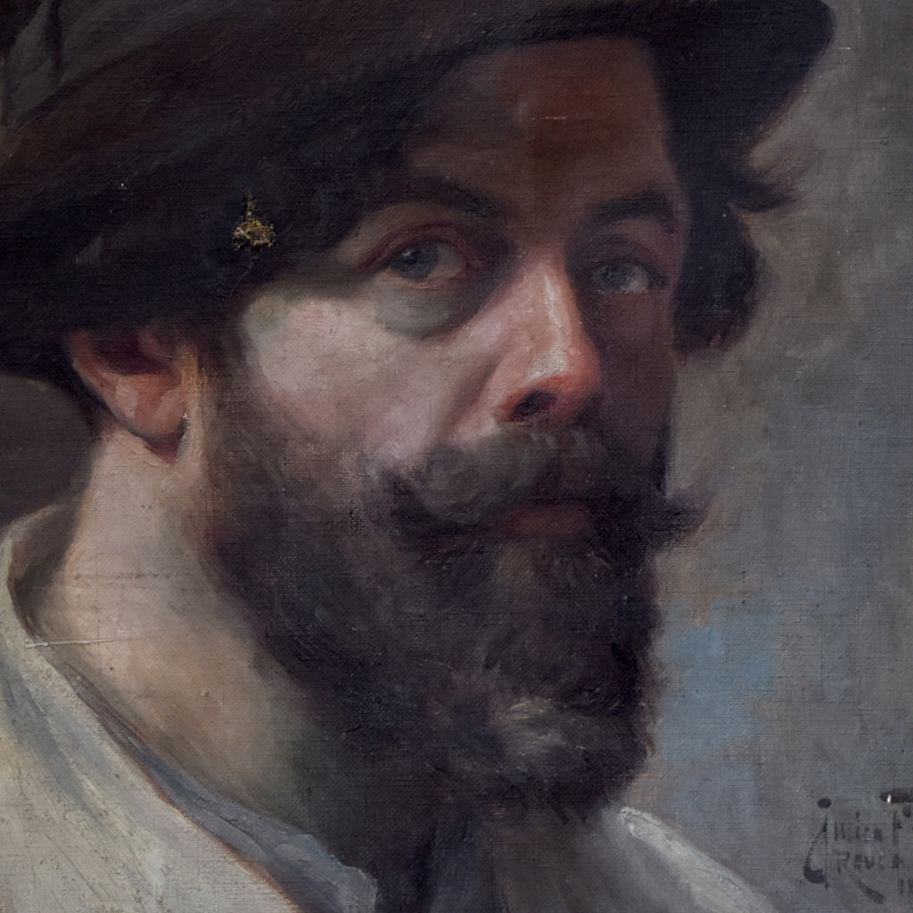 19th Century Portrait of a Gentleman. Julian T.Felt 1874-1933.