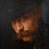 Brilliant Oil On canvas Self portrait of Leo Primavesi. Cologne 1871-1906