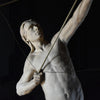 19th Century Nude Plaster sculpture of a Archer. Niels Holm 1806-1933.
