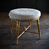 Beautiful 19th Century French Giltwood Stool. Upholstery Inclusive