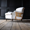 English Country House Armchair in the Manner of Howard & Sons. Upholstery Inclusive