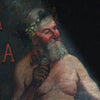 Charming 19th Century French Oil on Canvas  'Bacchus the God of Wine'