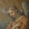 Beautiful Pair of Large French 19th Century Paintings of Angels.