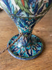 19th Century Glazed Iznik Vase Lamp.