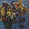Wonderfull French Oil on Canvas Study of Flowers.