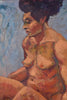 Expressionist Study of a Nude. John Mitchell, Circa 1970