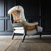 Large 19th Century English Country House Armchair.