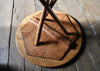 19th Century Oak and Bamboo Tripod Table.