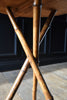 19th Century Oak and Bamboo Tripod Table.