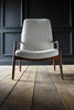 Boulce Tall Back Lounge Chair by Hartmut Lohmeyer for Wilkhahn, Germany. Circa 1950's