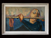 Man with a Flute.  Morris Nitsun 1966.