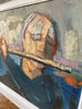Man with a Flute.  Morris Nitsun 1966.