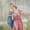 Beautiful Large Scale 19th Century Framed French Oil on Panel.