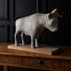 French Fabric Mache Butchers Model of a Bull  ****RESERVED*****
