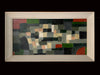 Mid Century British Impasto Abstract, Oil On Canvas.