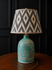 Mid Century Studio Salt Glazed Lamp.
