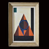 French Cubist Abstract. Circa 1970