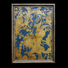 A set of Four 18th Century Spanish Embossed Leather Panels.