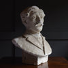 Antique French Plaster Bust of a Gentleman