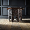 Decorative Anglo Indian Carved Octagonal Table. Circa 1900-1920