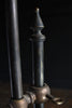 Attractive Vintage Rise and Fall Brass Table Lamps. Circa 1940.