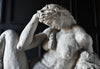 Beautiful Large Scale Plaster Sculpture of a reclining Woman. 'Night" After Michelangelo 1526–1531.