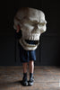 Giant Vintage Fair Ground Ghost Train Skull.