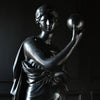 19th Century Ebonised Plaster Statue. Attributed to Humphrey Hopper.