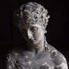19th Century Life Size Plaster Bust of Clytie.  Provenance: Standen Hall, Clitheroe