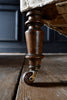 French Napoleon III Fruitwood Footstool.  Upholstery Inclusive