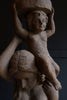 Pair of Beautiful Large Carved Wood Caryatid Figures.