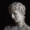 19th Century Life Size Plaster Bust of Clytie.  Provenance: Standen Hall, Clitheroe