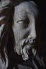 Brilliant and Cool Early 20th Century Oversized Stylised Plaster Sculpture of Christ.