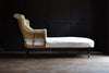 French Napoleon III Button back Chaise Longue, Upholstery Inclusive.