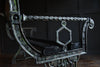 19th Century Aesthetic Cast Iron Bench. In The Manner of Christopher Dresser.