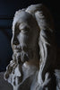 Brilliant and Cool Early 20th Century Oversized Stylised Plaster Sculpture of Christ.