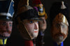 A Collection of French Military Paper Mache Hand Puppet Heads, Circa 1910