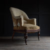 Attractive Napoleon III 'Crapaud' Armchair, Circa 1880. Upholstery inclusive.