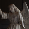 Pair of Large 19th Century French Carved Alter Angels.