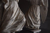 Pair of Large 19th Century French Carved Alter Angels.