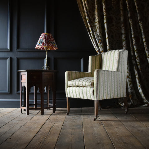 English Country House Armchair Circa 1900. Inclusive of Upholstery.