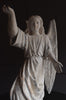 Pair of Large 19th Century French Carved Alter Angels.