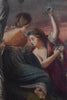 Beautiful 18th Century Oil painting. Daughter of Jephthah.