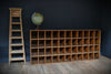 Vintage 1930's Post Office Pigeon Hole Haberdashery Cabinet
