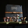 Scarce Cased Set of Vintage Scientific Identification Models of Poisonous Fungi.