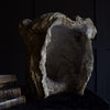 Superb 19th Century French Gilded Plaster Lion Mask.