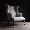 Exceptional 19th Century English Wing Armchair. Upholstery Inclusive