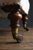 A Good 19th Century English Library Armchair. Upholstery inclusive.